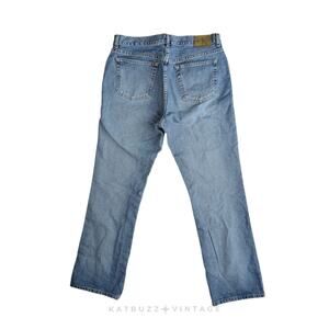 Vintage Calvin Klein Jeans 90s Y2K Boot Cut Straight Blue Medium Wash Denim 12